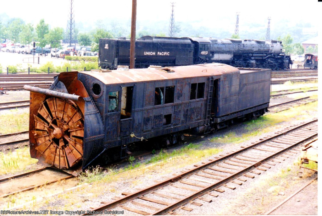 Ex LIRR Steam Rotory Snow Plow