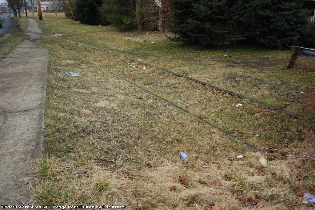 View of the rails looking back towards the NJCL