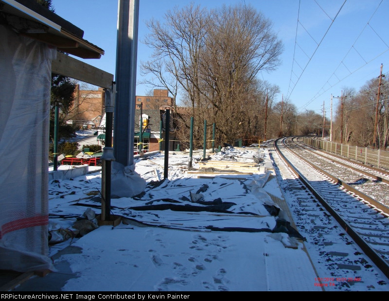 Station renovation progress