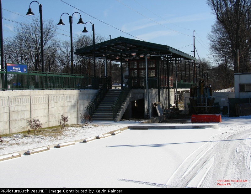 Station renovation progress