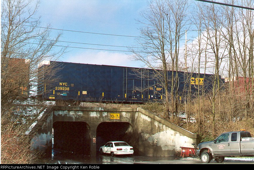 CSX autoparts boxcar