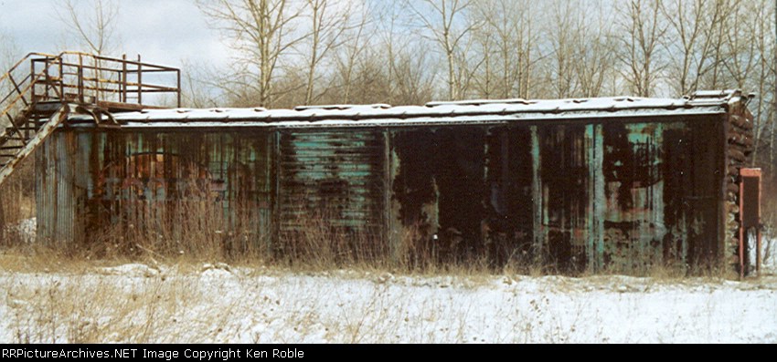 Old NYC boxcar