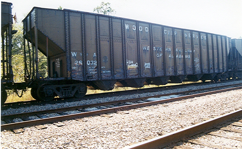 Western Ry of Alabama Woodchip
