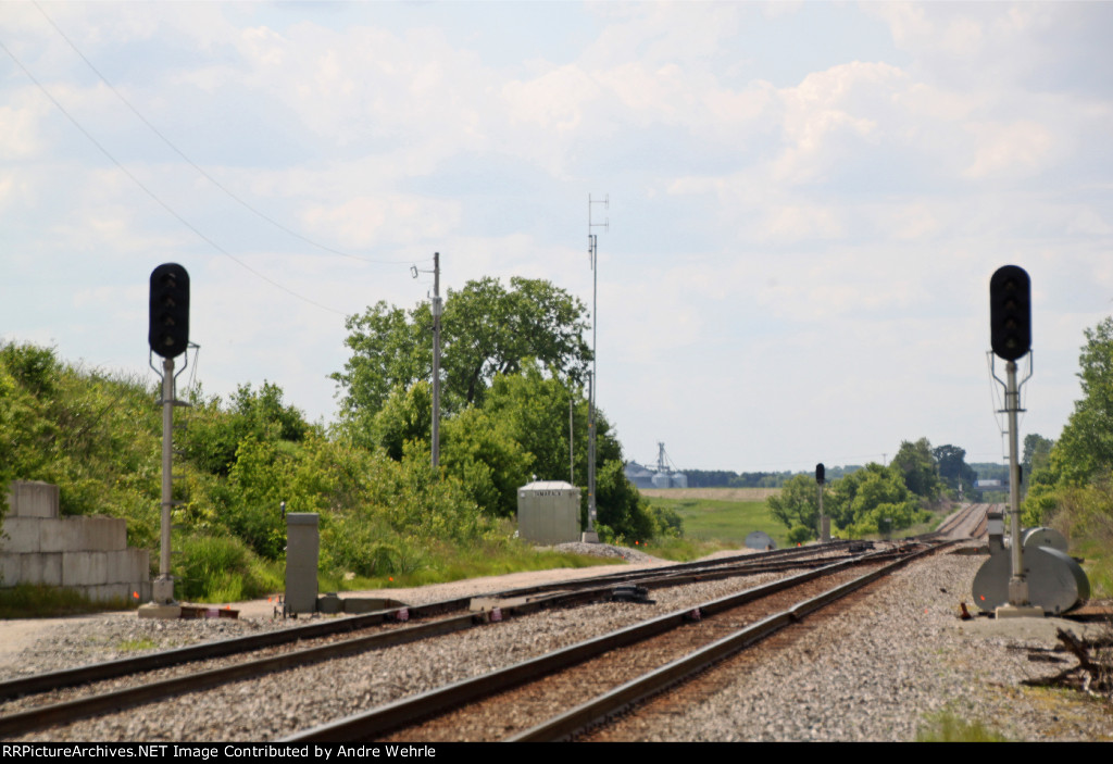 Tamarack, looking west