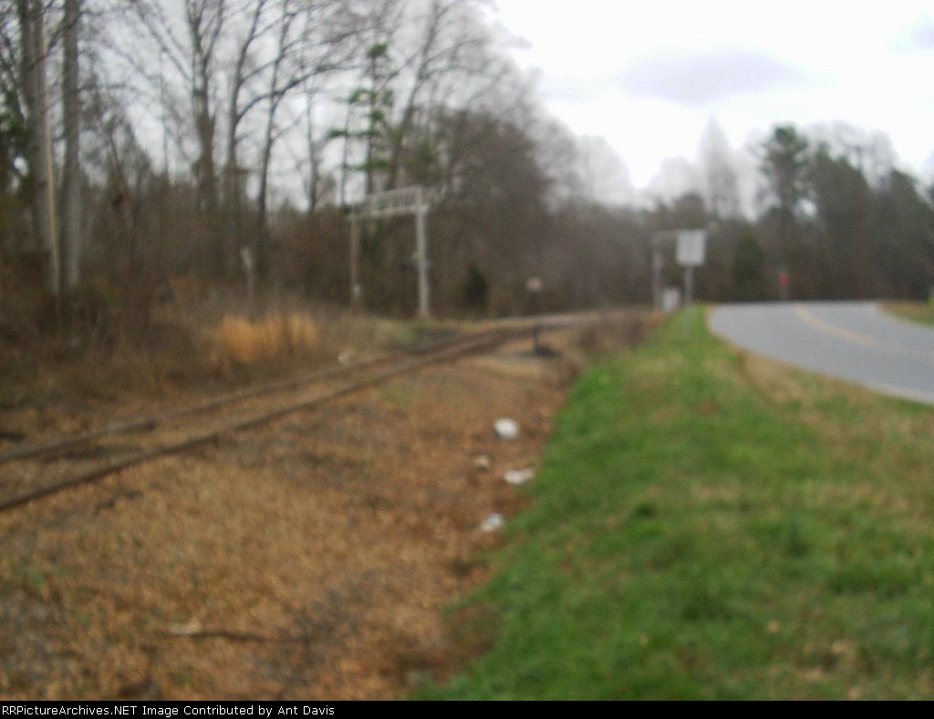 Looking past the Amity Rd. Crossing
