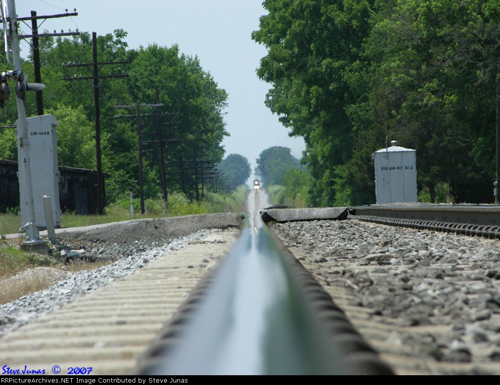 I think I hear a train coming.