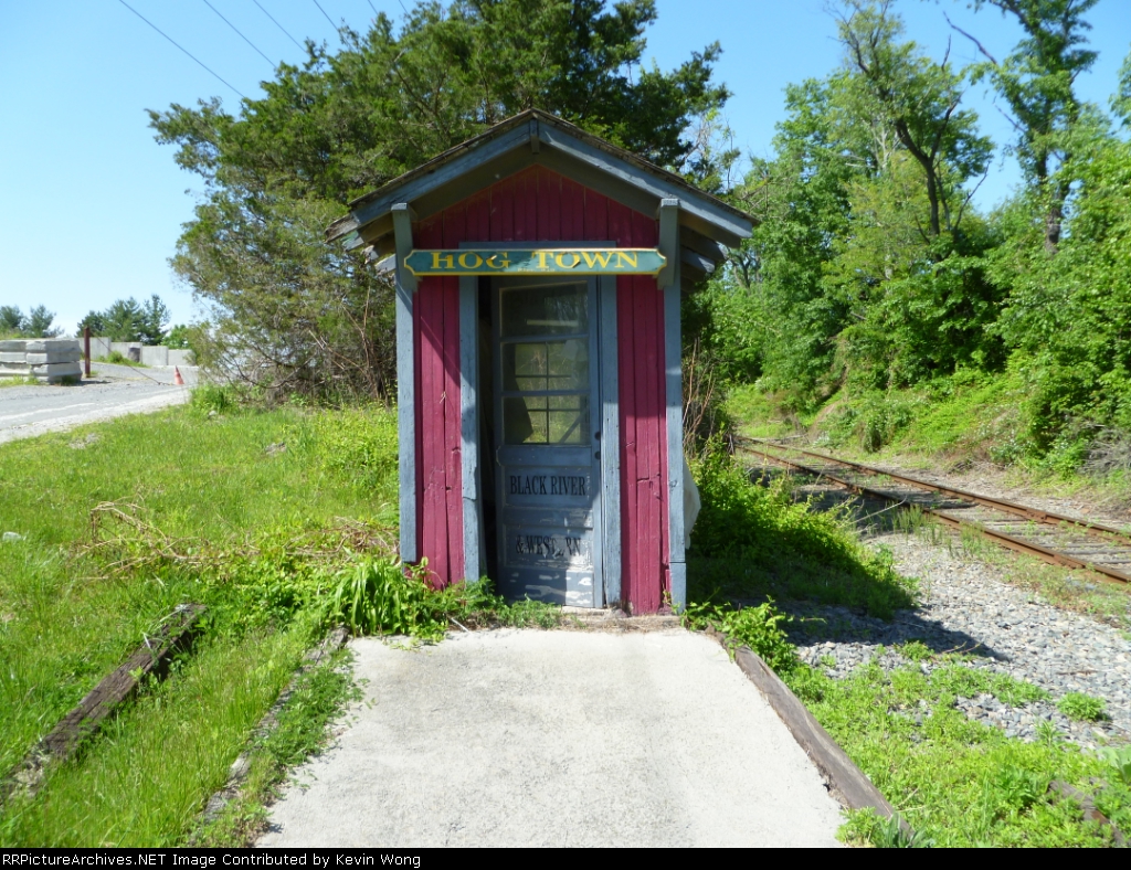 PRR Hog Town (Muirhead) station