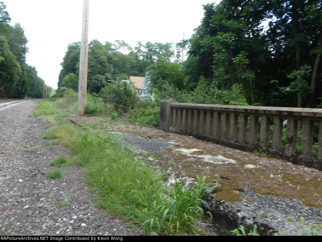 Lackawanna Railroad Montville station platform