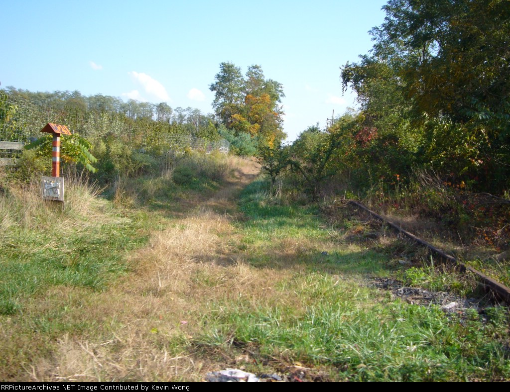 PRR Freehold branch at former Fairfield station