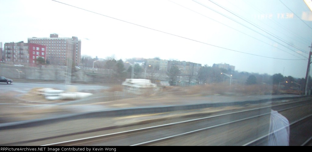 NJT Grove Street eastbound platform, closed 1991