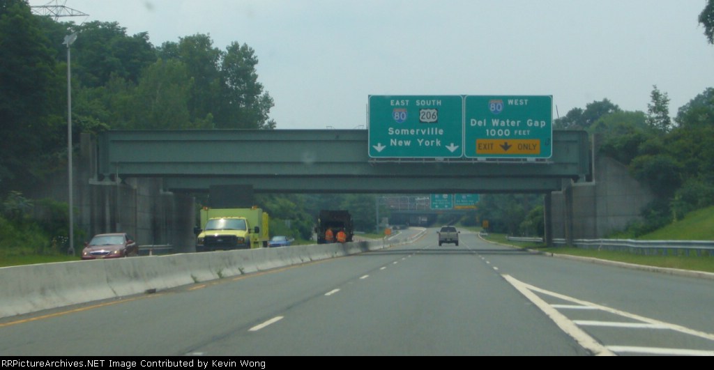 DL&W Sussex Branch overpass over US Route 206