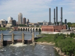 070903155 GN Stone Arch Bridge and ex-TCRT power plant seen from 10 Ave SE bridge