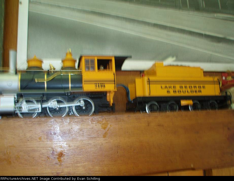 Lake Goerge and boulder 2119