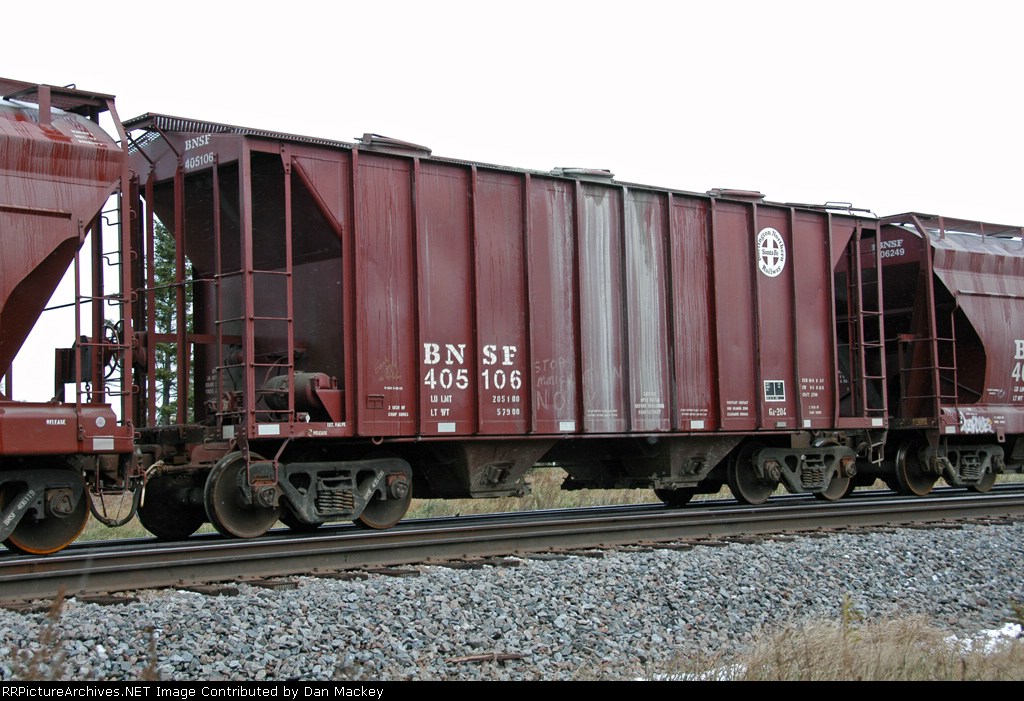BNSF 405106 B end