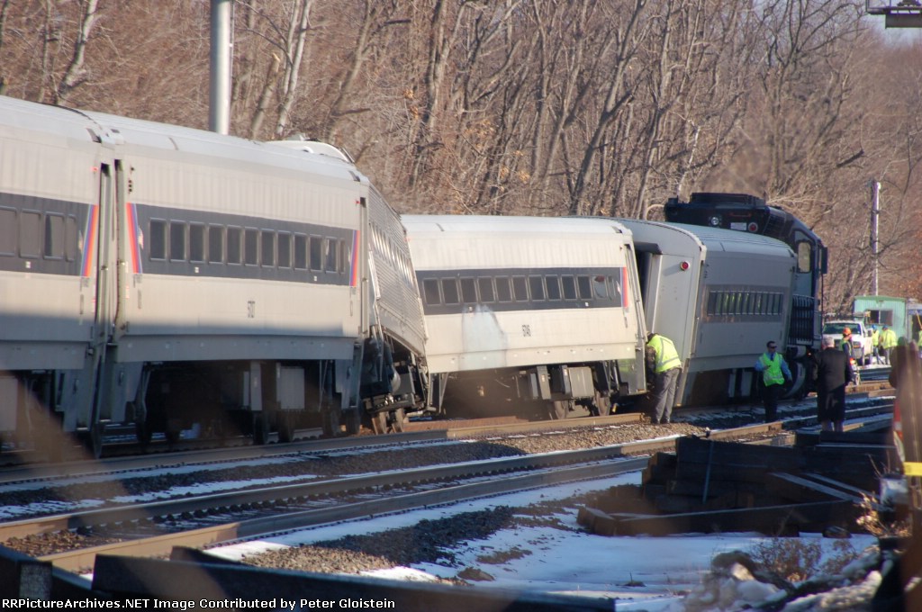 Closer look at the damage