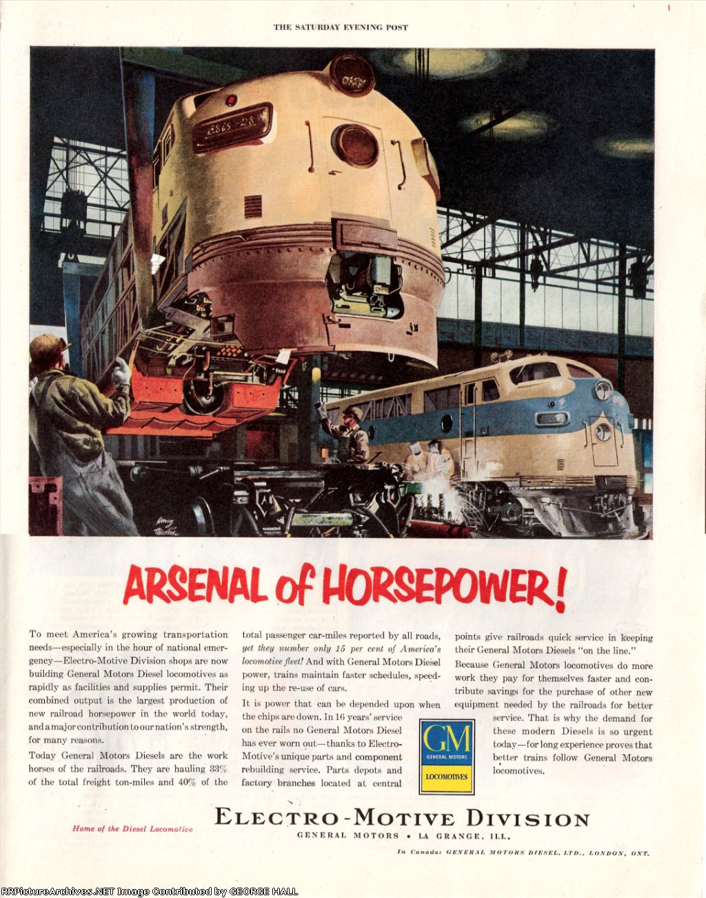 "ARSENAL OF HORSEPOWER"
