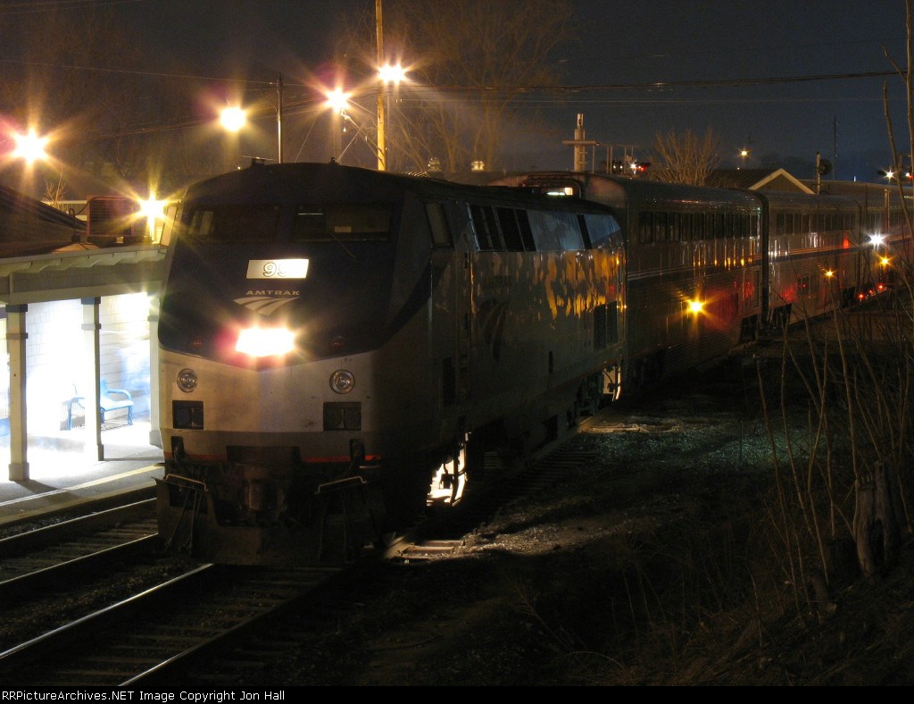 AMTK 99 with a late Pere Marquette