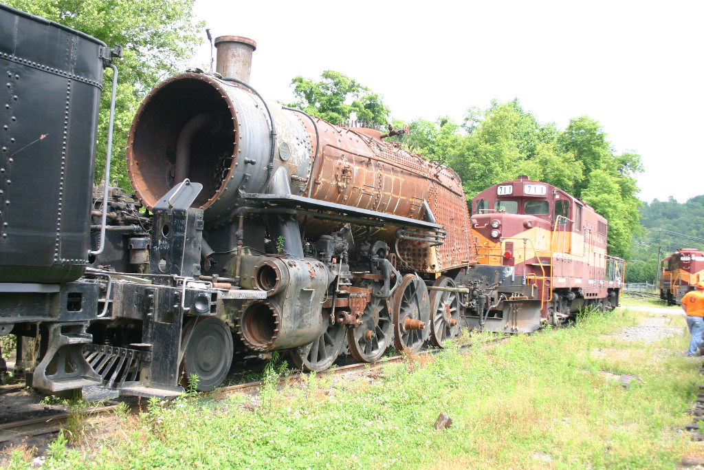 Another rusting hulk