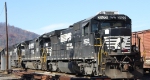 NS 3522 sits in the yard