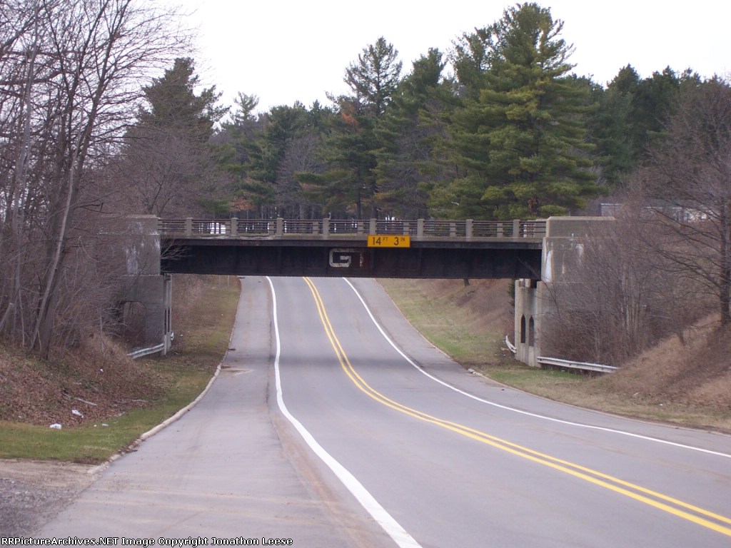 Old GTW Bridge Over M-21