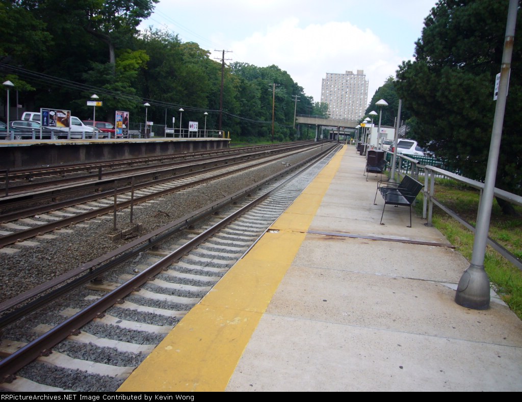 Platforms, facing west