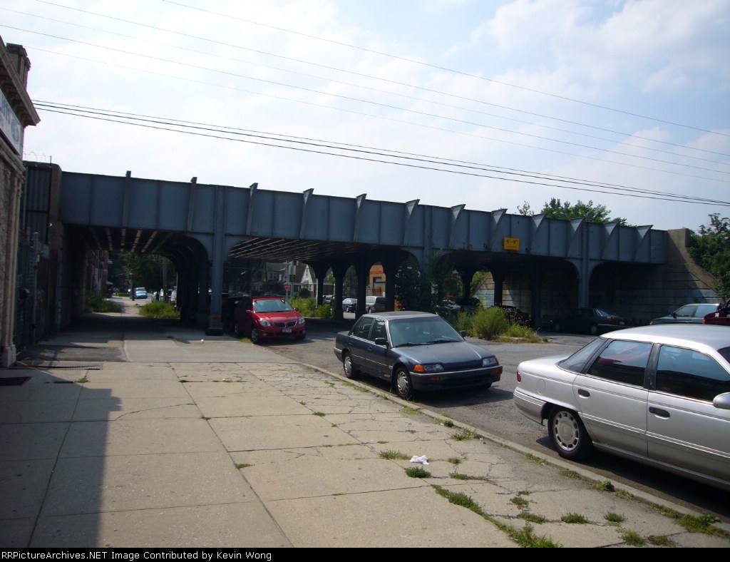Bellaire station over 211 Street