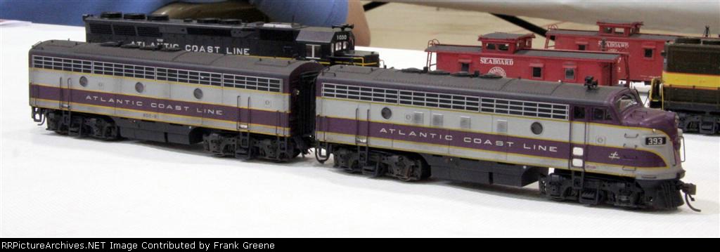 ACL F-7A 393 and F-7B 402-B by Harry Anderson