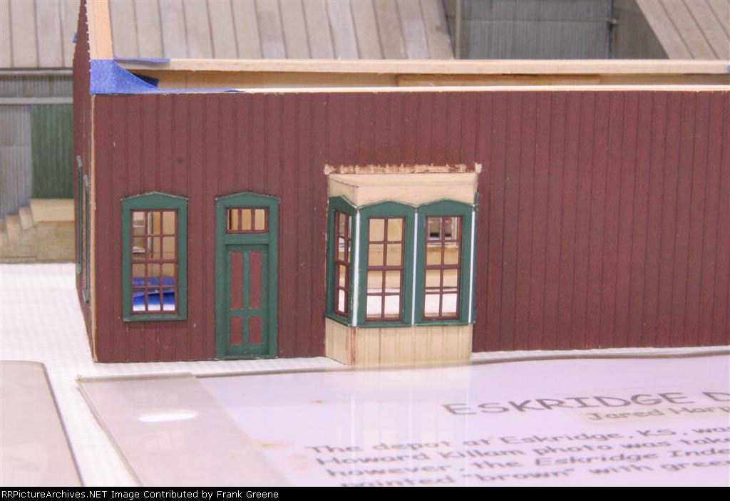 ATSF Eskridge, KS depot by Jared Harper