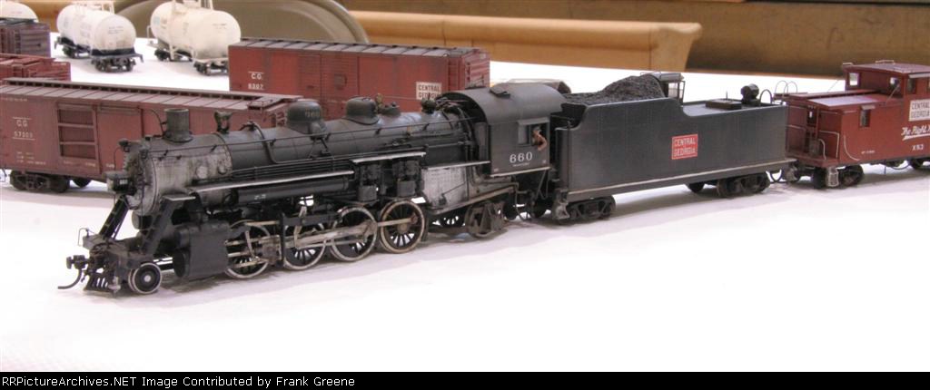 CofG MK class 2-8-2 660 by Don Worthy