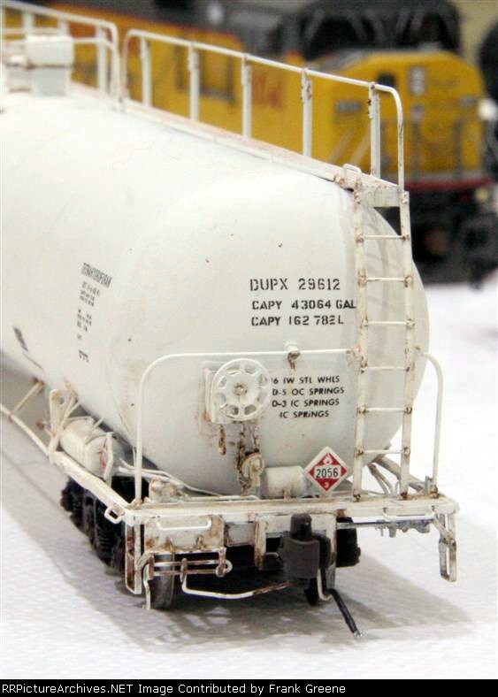 DUPX 29612 6-axle "Rail Whale" tank car by Bobby Pitts
