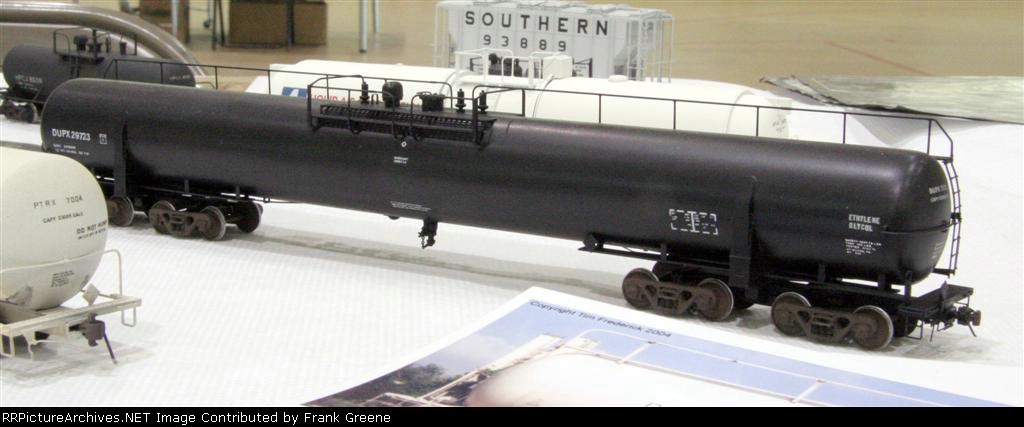 DUPX 29723 8-axle "Rail Whale" tank car by Bobby Pitts