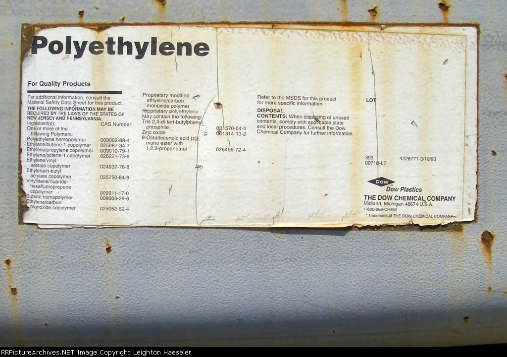 ACFX 64606 Lading Data Sheet
