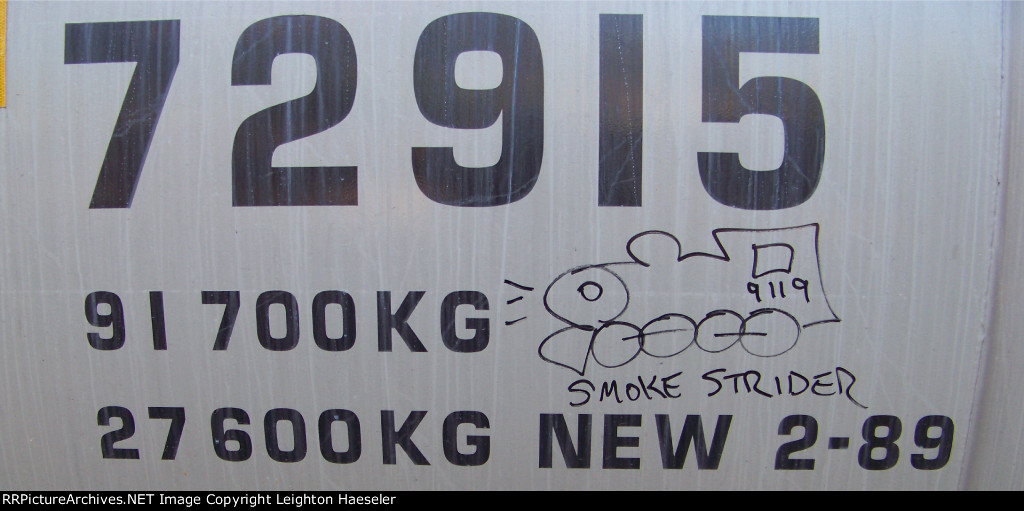 ACFX 72915 with graffiti