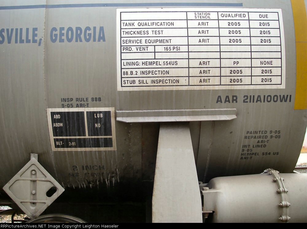 ACFX 75159 tank data