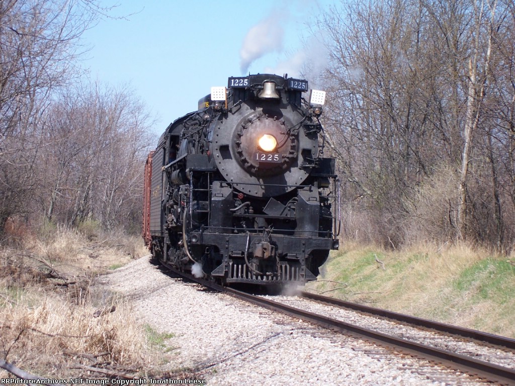 Backing North To Pick Up Passengers