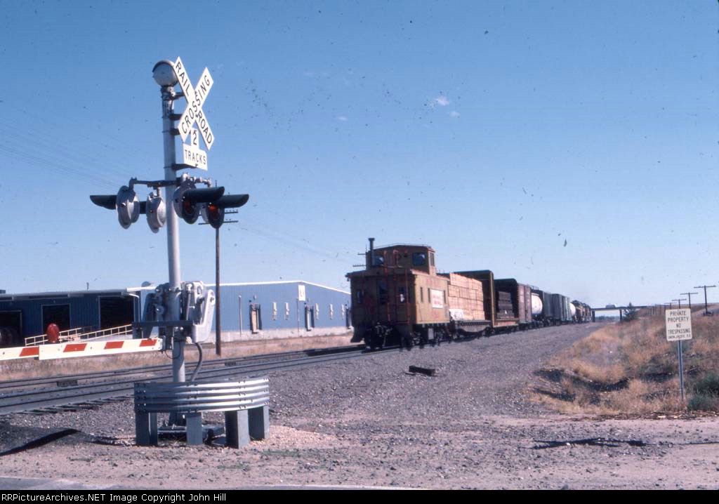 1092-07 Westbound UP freight