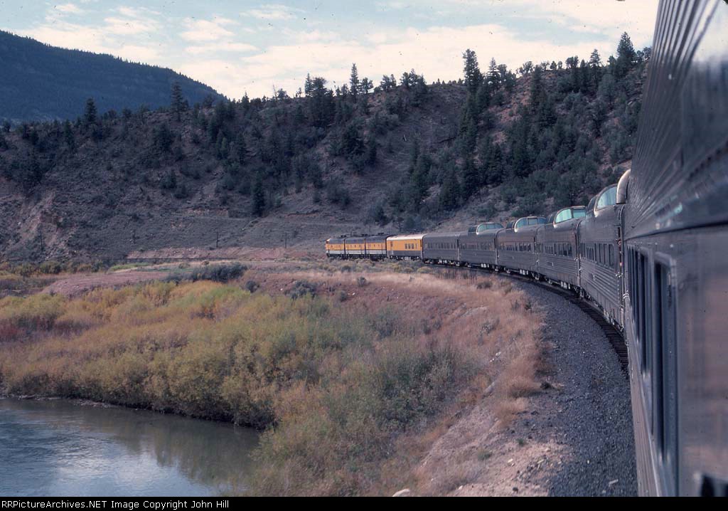 1115-04 Riding westbound Rio Grande Zephyr (RGZ)