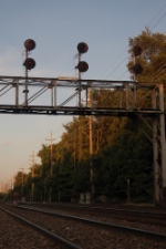 Eastbound Downers Grove signals
