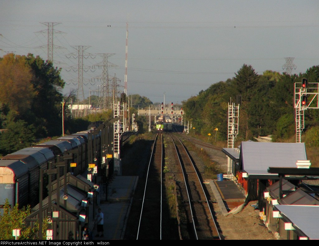 VIA 6429 MOVING TO TRACK #1