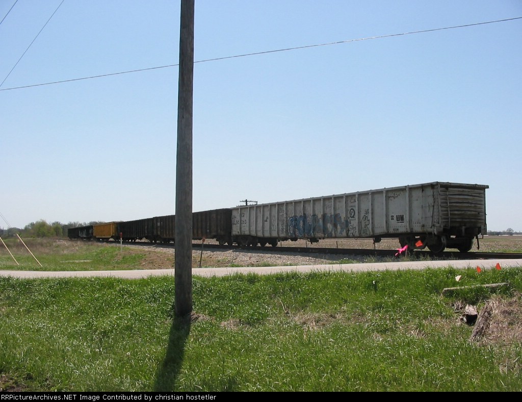 The whole string of gons. 