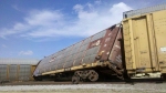 Conrail-UP G.M. Car Derailment