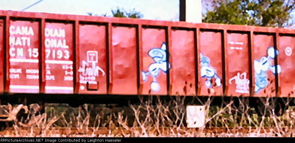 CN 157193 with Graffiti