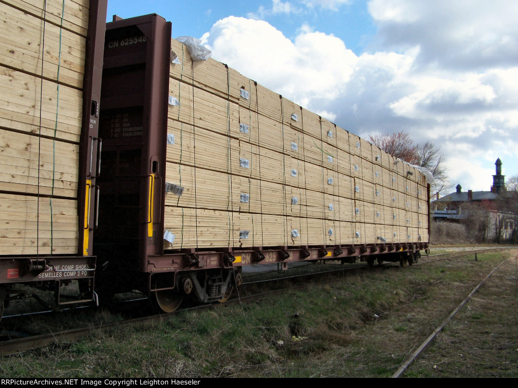 CN 625548 with Weyerhaeuser load