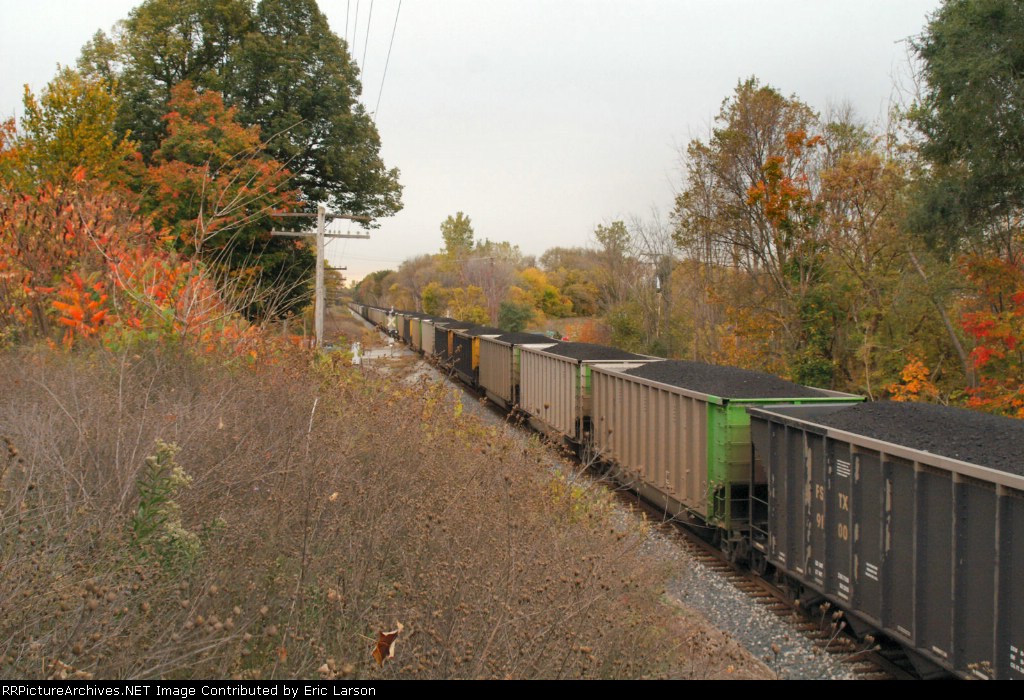 Coal train coming....
