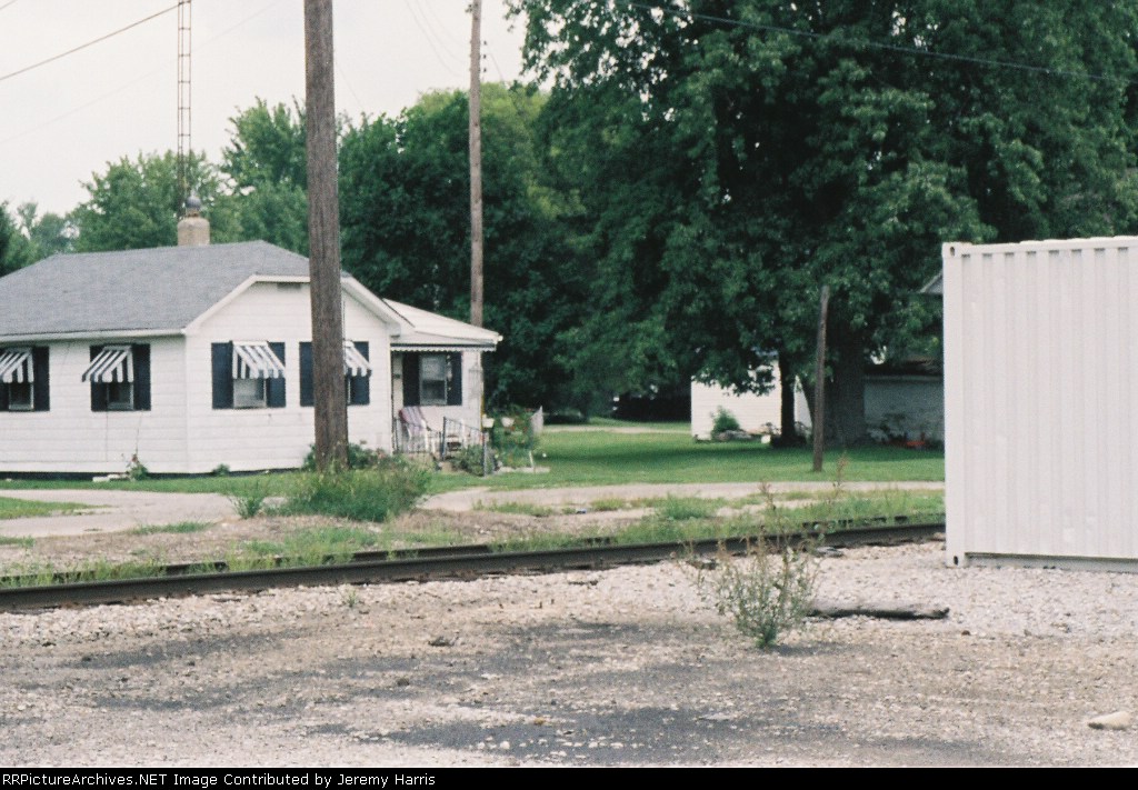 Rushville B&O PRR crossing
