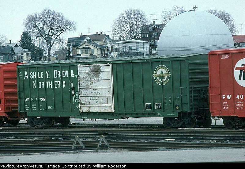 Ashley, Drew & Northern Railway Company 50' Box Car No. 7735
