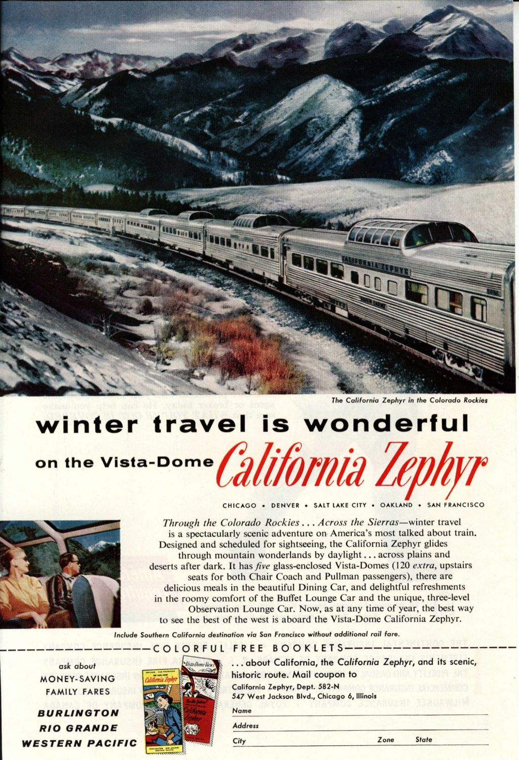 CALIFORNIA ZEPHYR