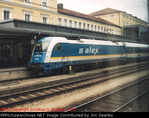 Arriva ALEX 183001 in Regensburg Hbf