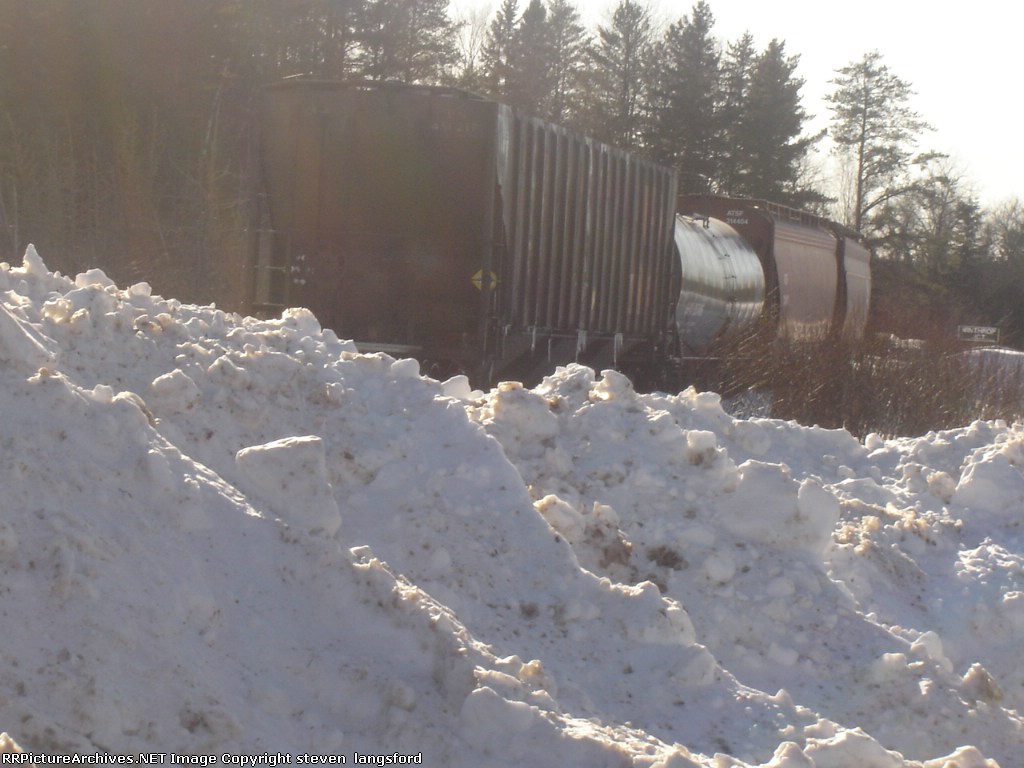 FREIGHT CARS AT WINTHROP JCT.