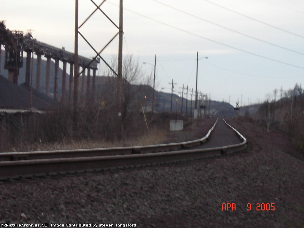 TRACKS AT THE EMPIRE MINE